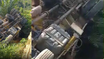 Vídeo: Caminhão despensa de ponte de madeira no interior de Itamaraju