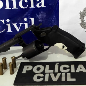 Polícia Civil apreende arma de fogo utilizada em homicídio na cidade de Caravelas