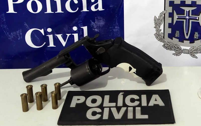 Polícia Civil apreende arma de fogo utilizada em homicídio na cidade de Caravelas