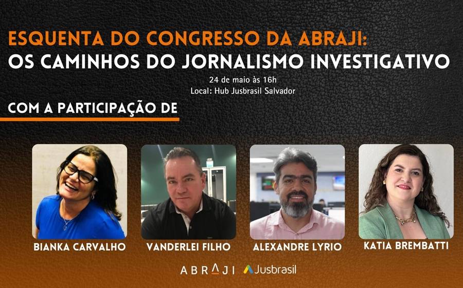 Repórter teixeirense será um dos palestrantes do Seminário de Jornalismo Investigativo da ABRAJI em Salvador