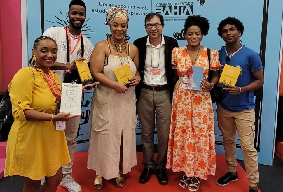 O escritor Erivan Santana foi uma das grandes atrações da 7ª Bienal do Livro da Bahia após lançar nova obra em Salvador