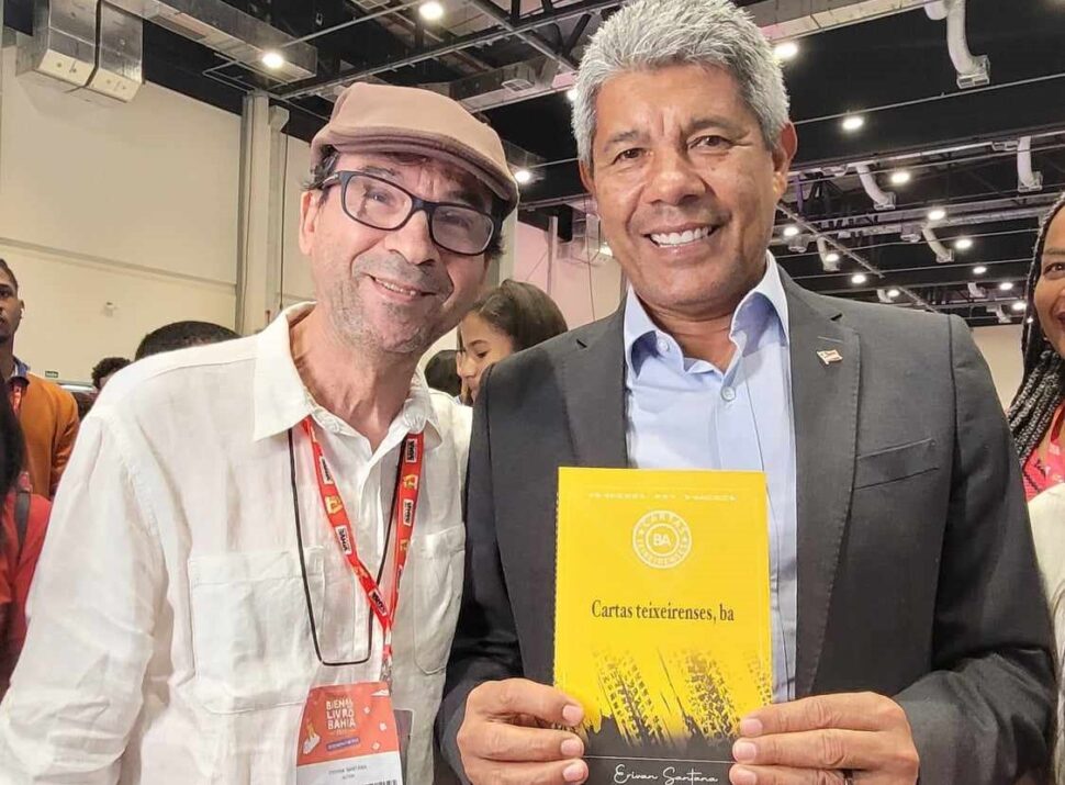 O escritor Erivan Santana foi uma das grandes atrações da 7ª Bienal do Livro da Bahia após lançar nova obra em Salvador