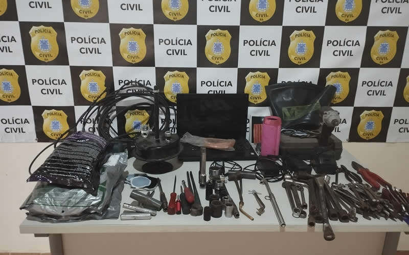 Policiais civis de Nova Viçosa e Caravelas prendem autor de arrombamento; suspeito é fugitivo do ES