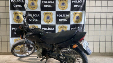 Polícia Civil de Teixeira de Freitas recupera moto furtada na estrada Maria Mil Réis