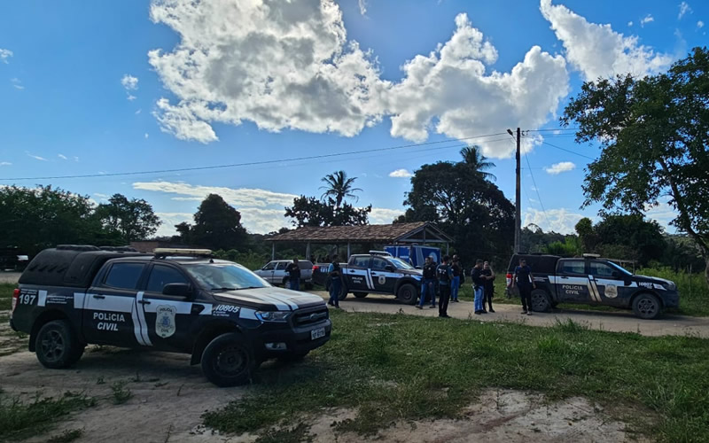 Vídeo: Polícia Civil prende em aldeia do Prado cacique e três familiares apontados como responsáveis pelo assassinato de indígena espancada até a morte