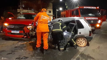 Motorista de Uno morre ao bater carro de frente em caminhonete no perímetro urbano de Teixeira de Freitas