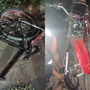 Ciclista morre após colisão com moto na BR-101, no perímetro urbano de Teixeira de Freitas