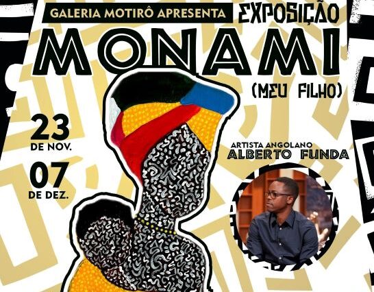 Galeria Motirô e PátioMix apresentam a exposição “MONAMI” do artista angolano Alberto Funda