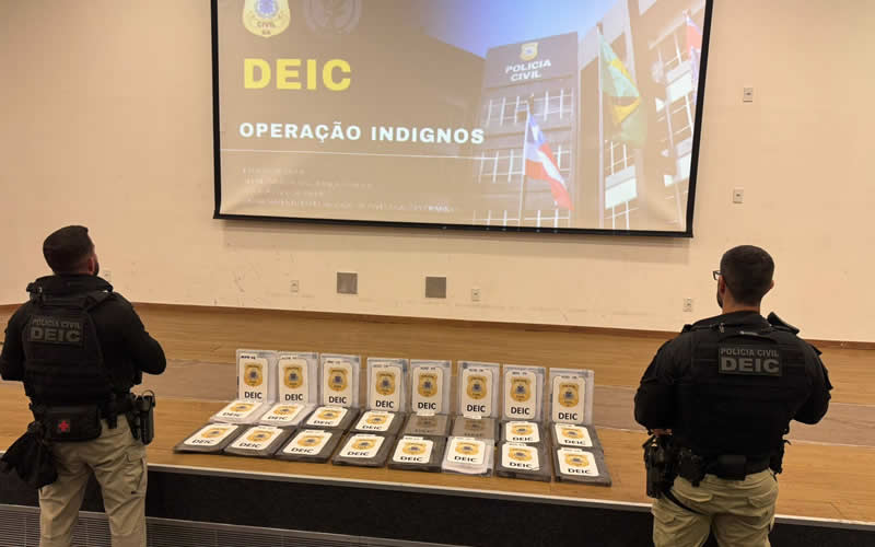 Operação Indignos é deflagrada pela Polícia Civil da Bahia em cinco estados 1 Operação Indignos é deflagrada pela Polícia Civil da Bahia em cinco estados