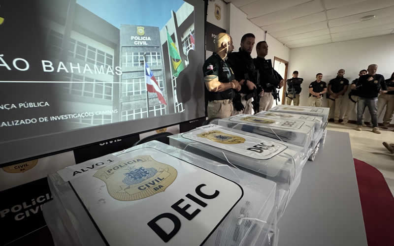 Polícia Civil deflagra operação interestadual contra organização criminosa da Bahia 1 Polícia Civil deflagra operação interestadual contra organização criminosa da Bahia