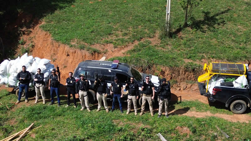 Operação Amordaçar apreende mais de meia tonelada de maconha em Itamaraju 1 Operação Amordaçar apreende mais de meia tonelada de maconha em Itamaraju