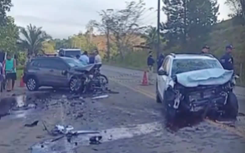 Policial militar e advogado morrem em acidente na BR-101 1 Policial militar e advogado morrem em acidente na BR-101