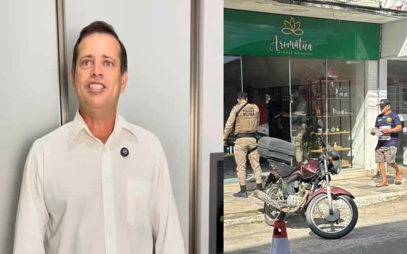 Empresário é morto no interior do seu estabelecimento comercial em Teixeira de Freitas