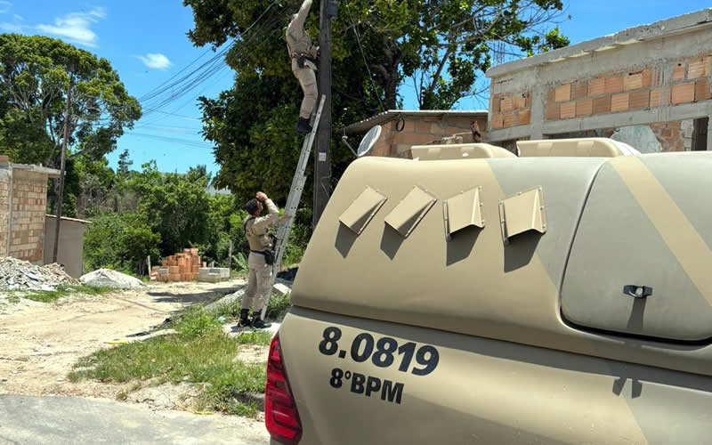 Polícia apreende câmeras usadas por criminosos em Porto Seguro