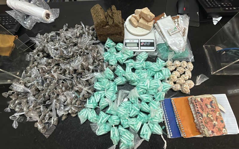 Polícia prende homem com grande quantidade de drogas em Eunápolis