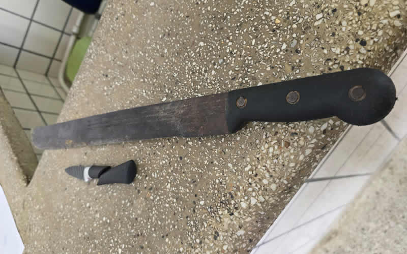 Polícia Militar prende suspeito após atacar desafeto com facão em Teixeira de Freitas
