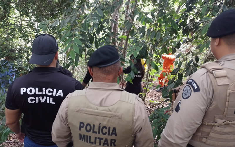 Polícia localiza restos mortais de possível casal morto pelo CV em Posto da Mata