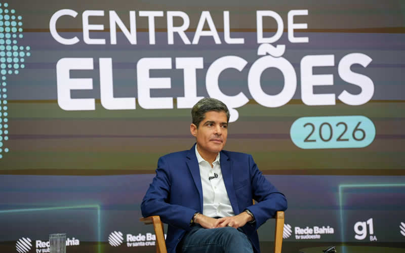 Em sabatina, ACM Neto destaca desejo de mudança da população: “Acredito que a Bahia pode ter um novo modelo de governar”