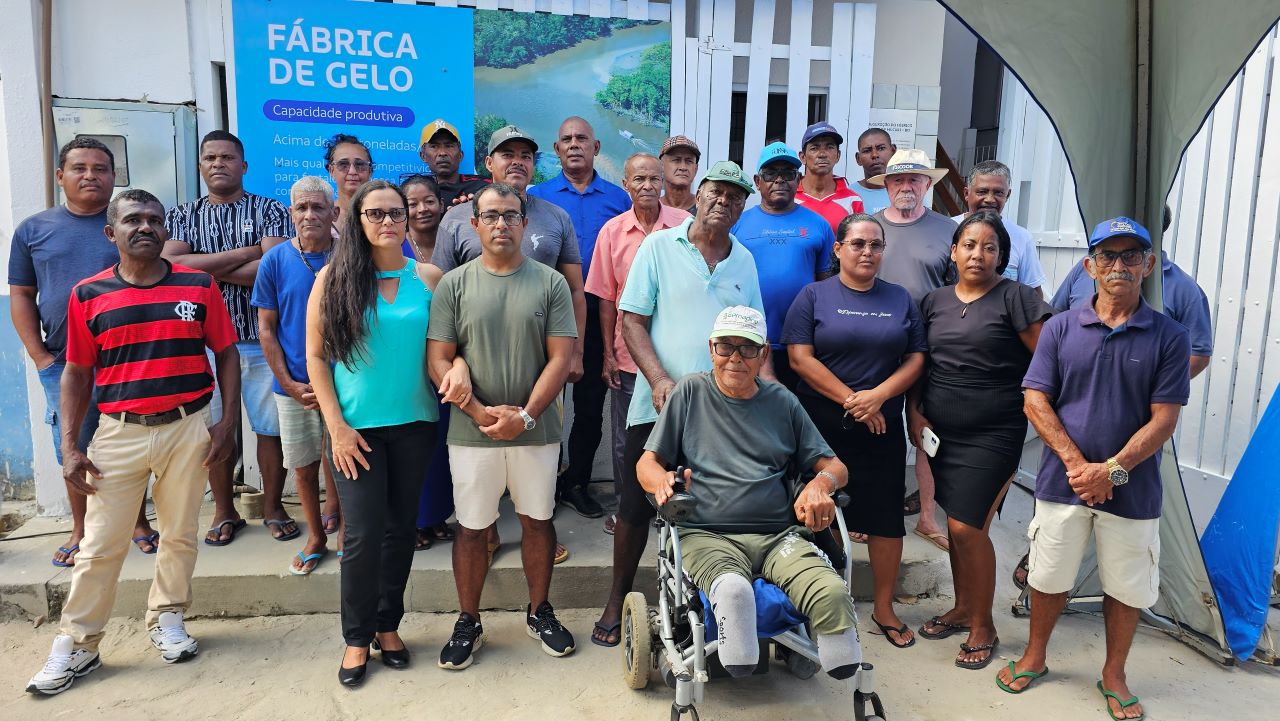 Mucuri inaugura Fábrica de Gelo e fortalece cadeia produtiva da pesca com parceria entre Prefeitura, Suzano e Colônia Z-35