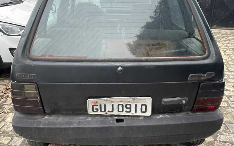 Mais um veículo "cabrito" é apreeendido em Teixeira de Freitas