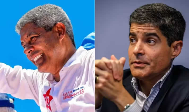 Paraná Pesquisas aponta empate técnico entre ACM Neto e Jerônimo na Bahia