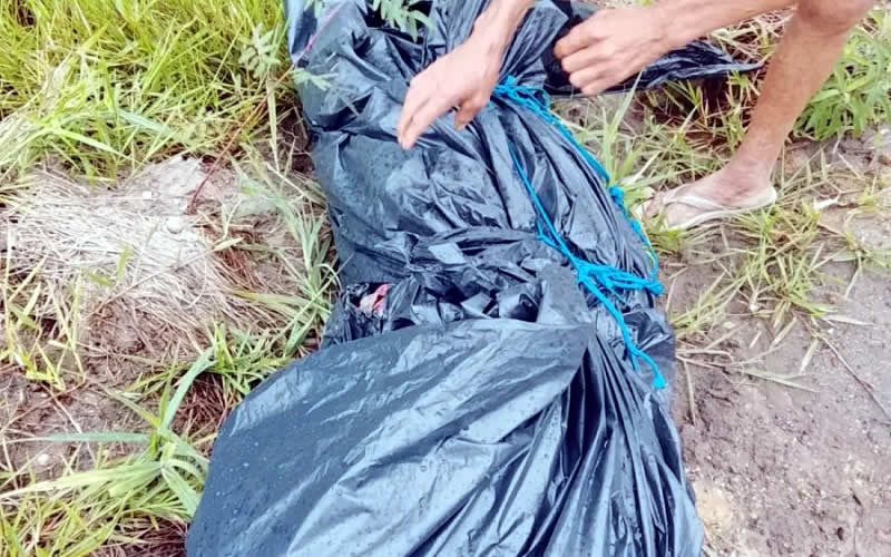 Jovem é encontrado morto e enrolado em sacos plásticos no municípo de Belmonte 1 Jovem é encontrado morto e enrolado em sacos plásticos no municípo de Belmonte