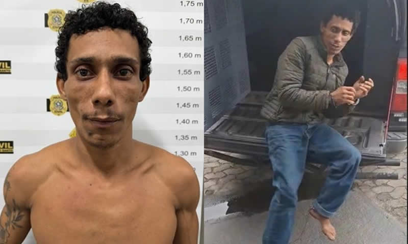 Preso no ES acusado de assassinatos em série nos municípios de Eunápolis e Itabela